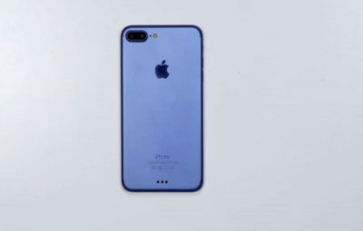 蓝紫色 iPhone 7 Plus后壳视频上手