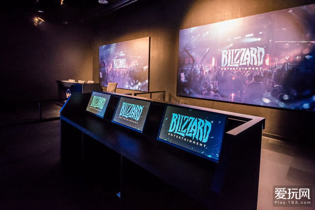 暴雪电竞馆解说台